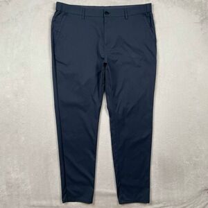 Jack Archer JetSetter Tech Pants Men 38x31 Blue Performance Office Golf Commuter